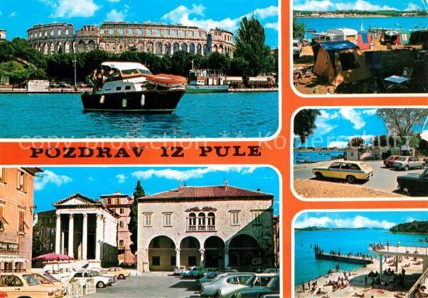 Pola Pula Croatia Teilansichten