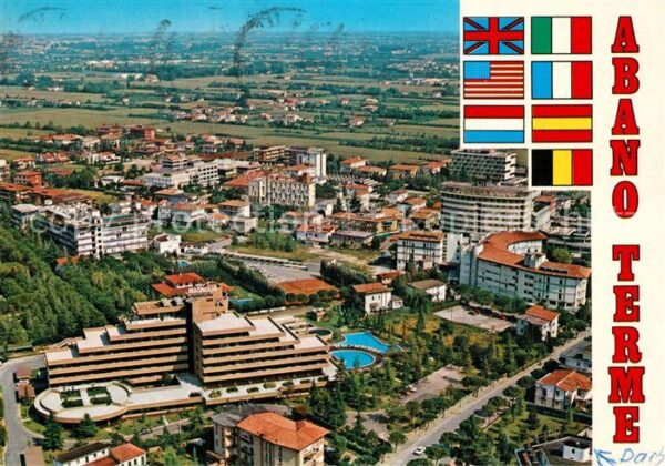 Abano Terme Fliegeraufnahme