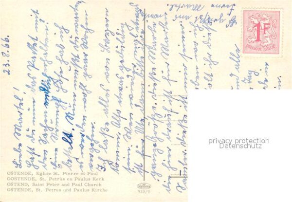 Ostende Oostende Eglise St Pierre et Paul – Bild 2