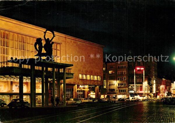 Oostende Ostende Kursaal bij Nacht