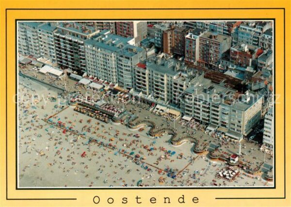 Oostende Ostende Fliegeraufnahme