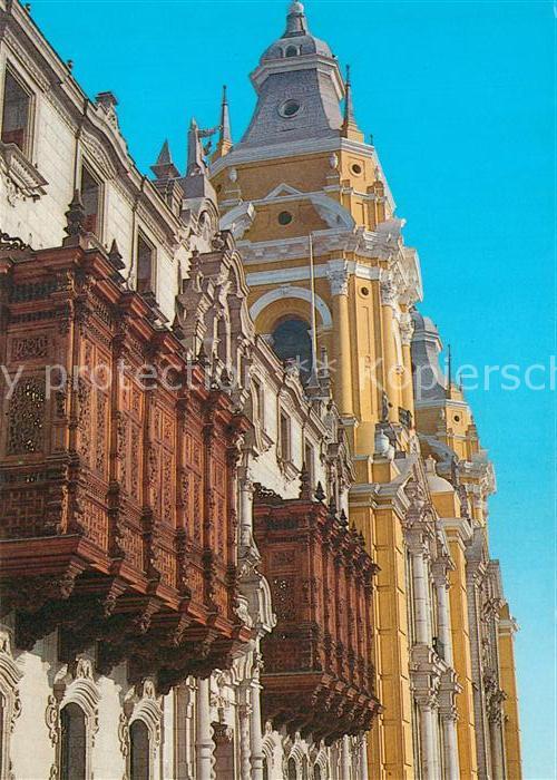 Lima Peru Arceveche et Cathedrale