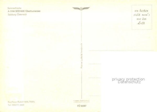 Seeham Obertrumersee Fliegeraufnahme – Bild 2