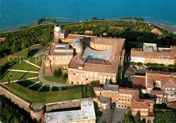 Castelgandolfo Veduta aerea Giardini Pontifici e Palaz