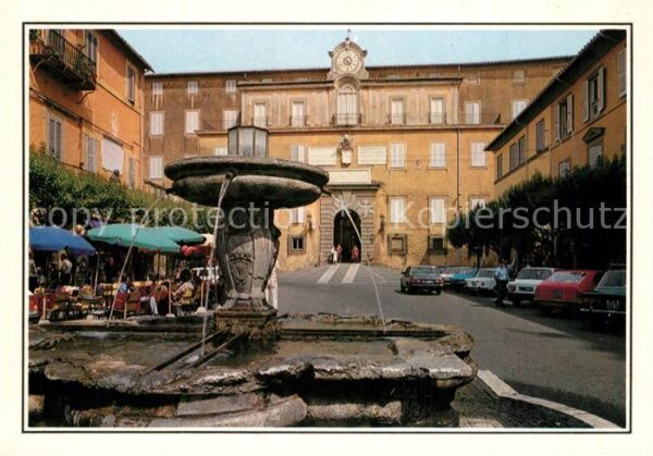 Castelgandolfo Piazza della Liberta e Palazzo Pontific