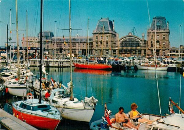 Oostende Ostende Hafen Bahnhof