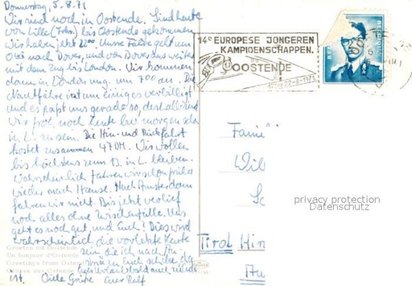 Oostende Ostende Kursaal Bahnhof Fahrgastschiff – Bild 2