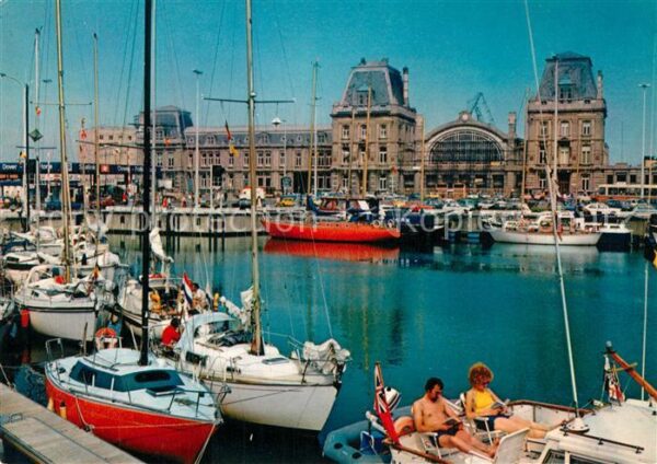 Oostende Ostende Hafen Bahnhof