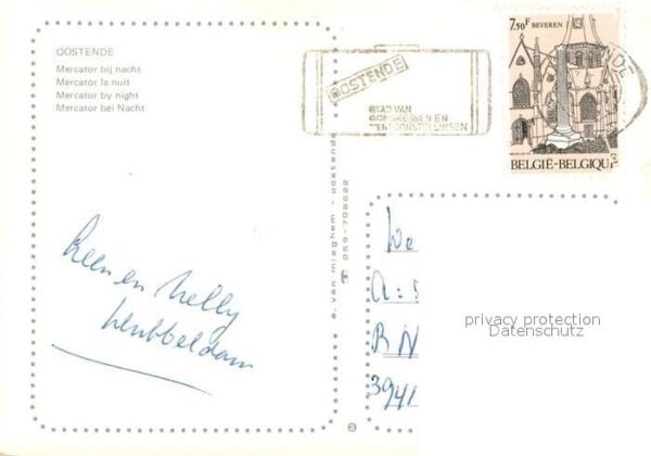 Oostende Ostende Mercator bei Nacht – Bild 2