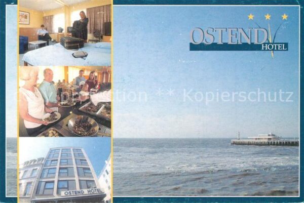 Oostende Ostende Ostend Hotel Zimmer Gastraum