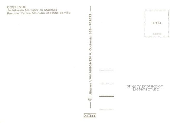 Oostende Ostende Jachthaven Mercator en Stadhuis – Bild 2