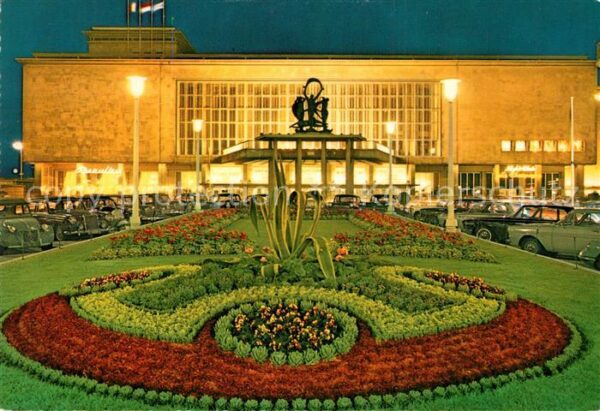 Oostende Ostende Kursaal bij Nacht