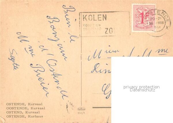 Oostende Ostende Kursaal Strand – Bild 2