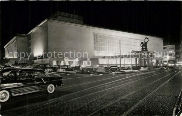 Oostende Ostende De Kursaal bij nacht