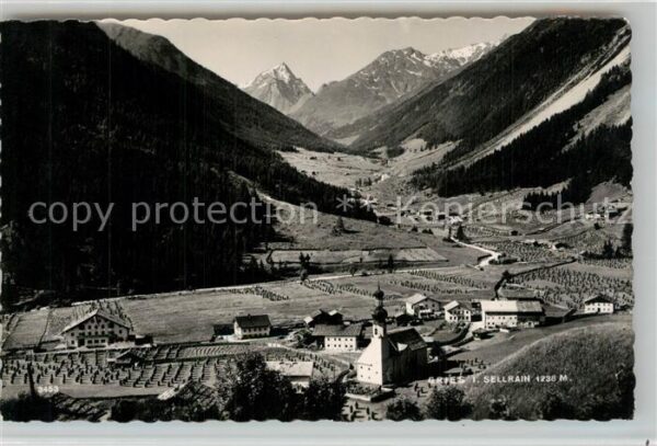 Gries Sellrain Panorama