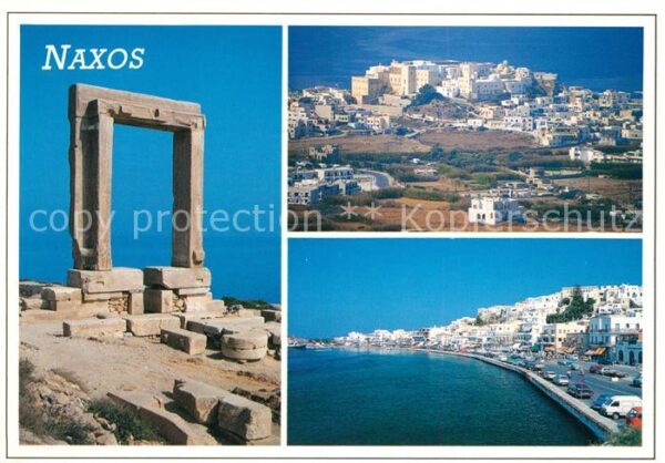 Naxos Tempelruine Panorama