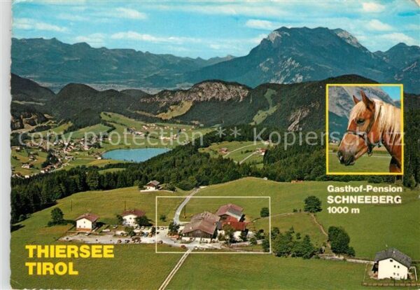 Thiersee Alpengasthof Schneeberg Panorama