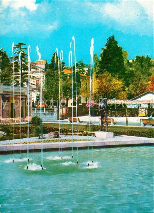 Portoroz Springbrunnen