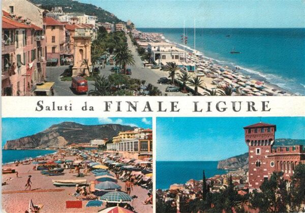 Finale Ligure Strand Schloss