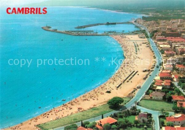 Cambrils Fliegeraufnahme