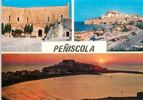 Peniscola Teilansichten Festung
