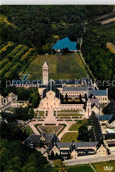 Orval Liege Abbaye ND d’Orval Vue aerienne