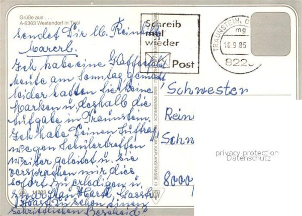 Westendorf Tirol Panorama Brunnen Ortsmotive Rikscha Min – Bild 2