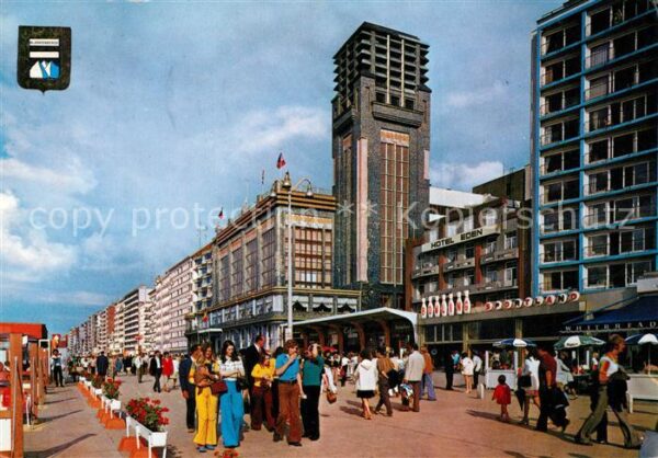 Blankenberge Zeedijk en Casino