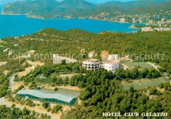 Paguera Mallorca Islas Baleares Hotel Club Galatzo Fliegeraufnahme