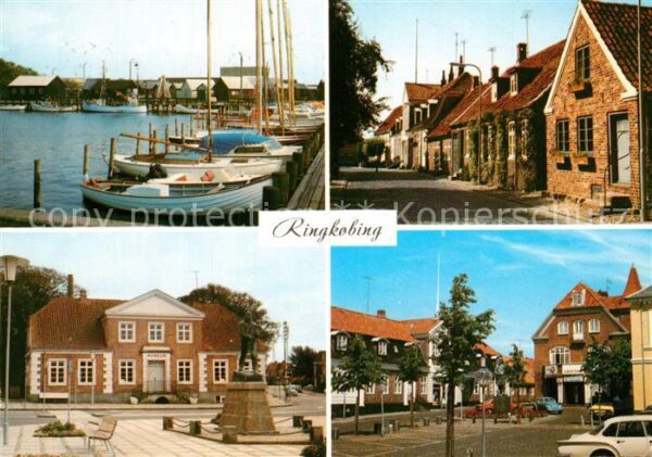 Ringkobing Havneparti Vestergade Museet Torvet