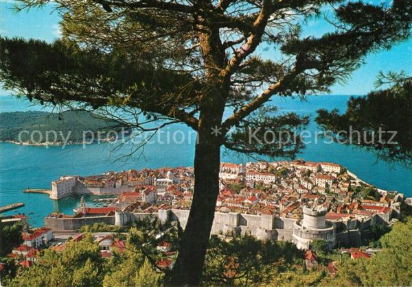 Dubrovnik Ragusa Panorama