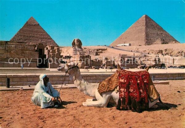 Gizeh Pyramids The Sphinx and the Pyramids of Cheops a