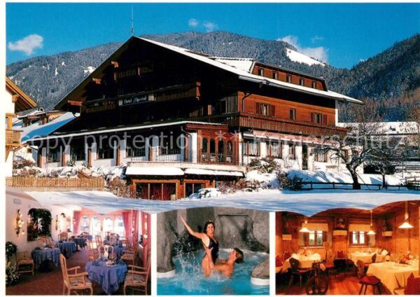 Niederrasen Hotel Alpenhof Gasträume Pool
