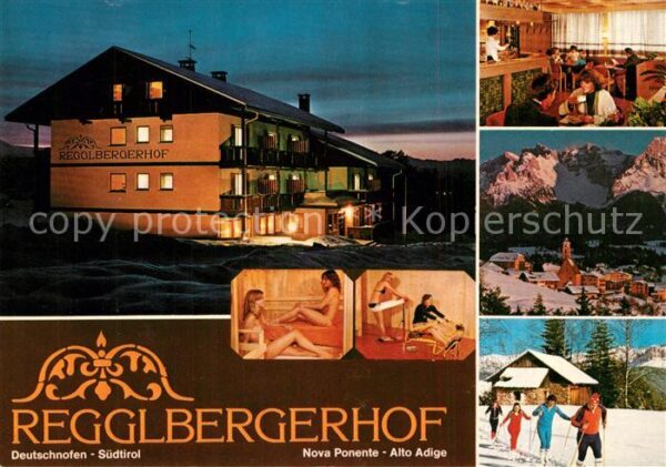 Deutschnofen Nova Ponente Regglebergerhof Gaststube Sauna Panoram