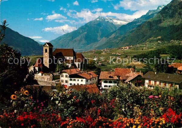 Schenna Meran mit Zielspitze