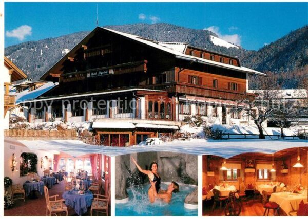 Niederrasen Hotel Alpenhof Gasträume Pool