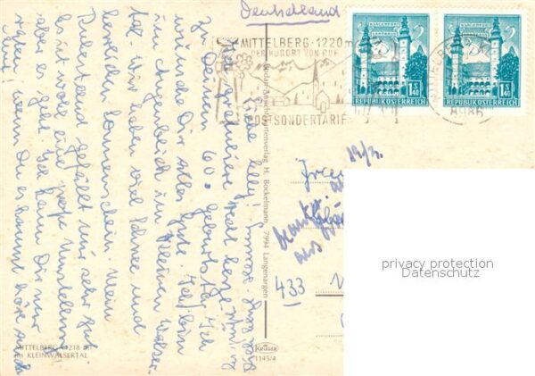 Mittelberg Kleinwalsertal Kirche Schüsser Schafalpenköpfe – Bild 2