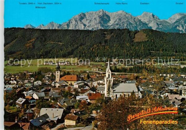 Schladming Obersteiermark mit Dachstein
