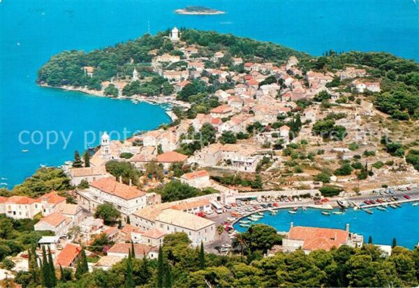 Cavtat Dalmatien Fliegeraufnahme