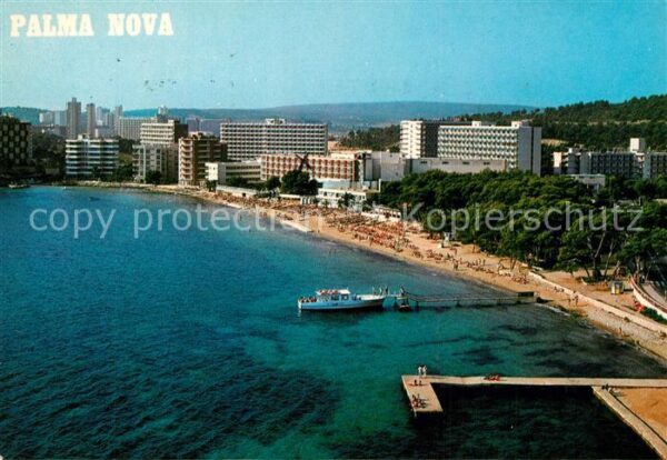 Palma Nova Mallorca Fliegeraufnahme