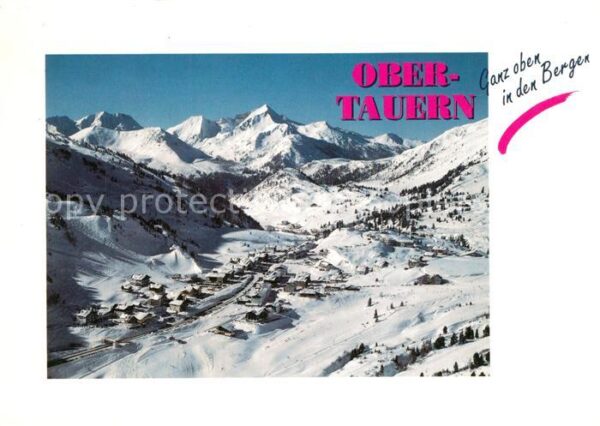 Obertauern Fliegeraufnahme
