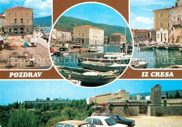 Cres Promenade Hafenpartien Strand