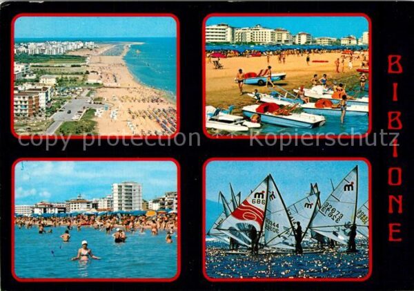 Bibione Strandpartien Windsurfen