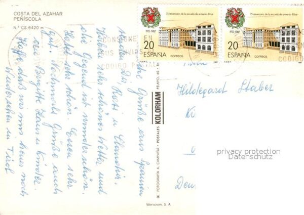 Peniscola Schloss Strandpartien – Bild 2