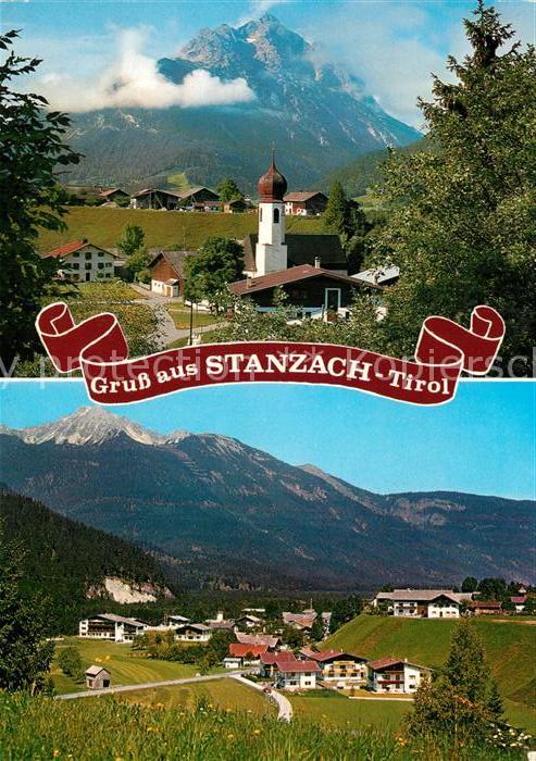 Stanzach Tirol Panorama Kirche
