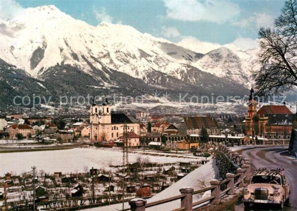 Innsbruck Brennerstrasse mit Nordkette