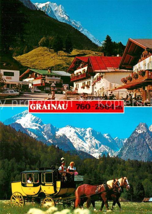 Grainau Dorfpartie Romantische Postkutschenfahr