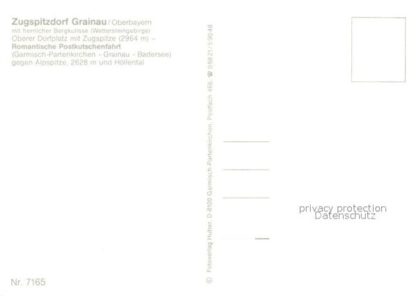 Grainau Dorfpartie Romantische Postkutschenfahr – Bild 2