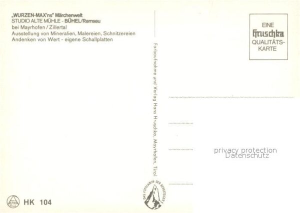 Buehel Zillertal Wurzen Maxns Märchenwelt Studio Alte Mü – Bild 2