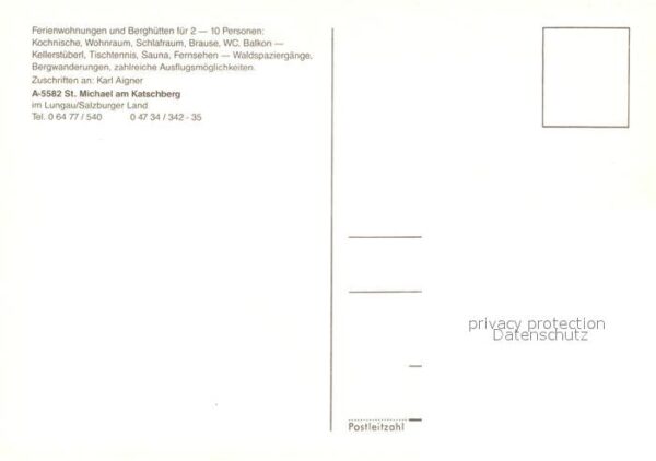 St Michael Lungau Ferienwohnungen und Berghütten Aigner B – Bild 2